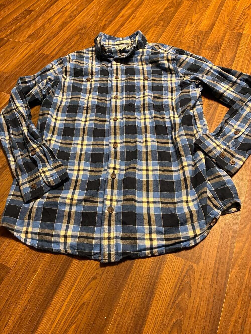 Duluth Trading Co. Free Swingin' Flannel Slim Fit Shirt XL Tall